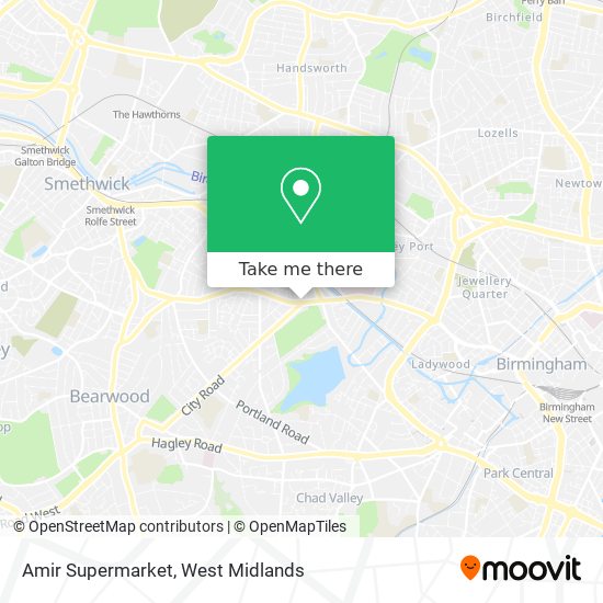 Amir Supermarket map