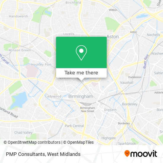 PMP Consultants map