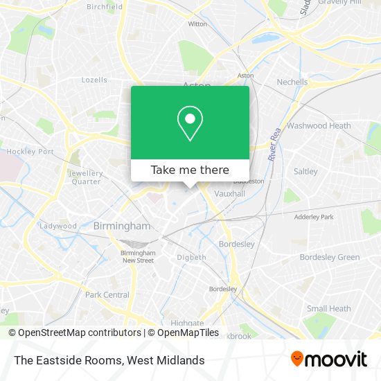 The Eastside Rooms map