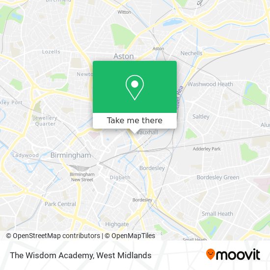 The Wisdom Academy map