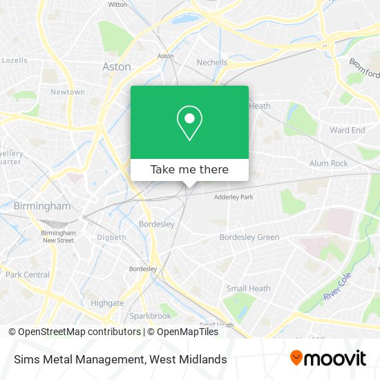 Sims Metal Management map