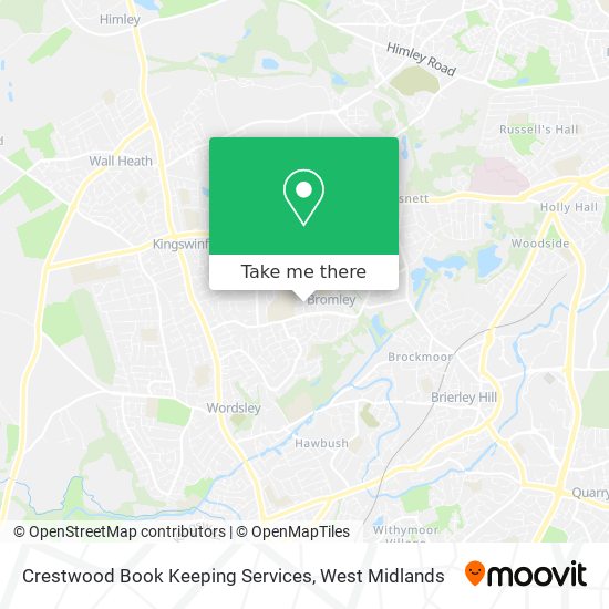 Crestwood Book Keeping Services map