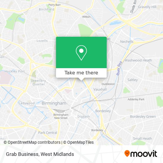 Grab Business map