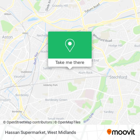 Hassan Supermarket map