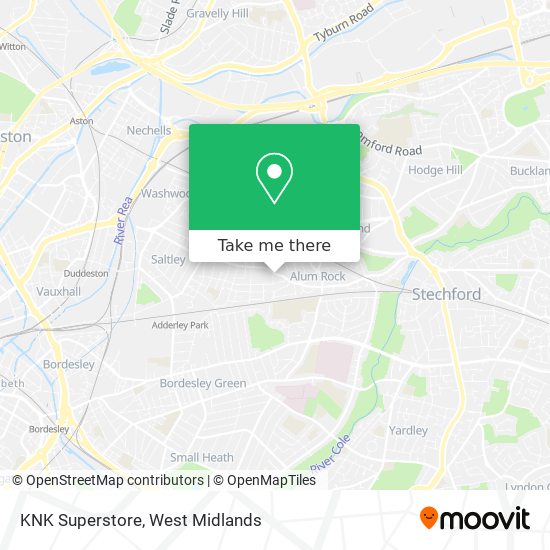 KNK Superstore map