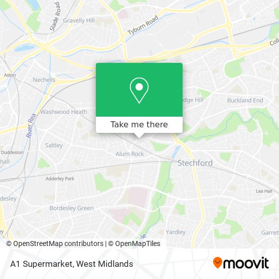 A1 Supermarket map