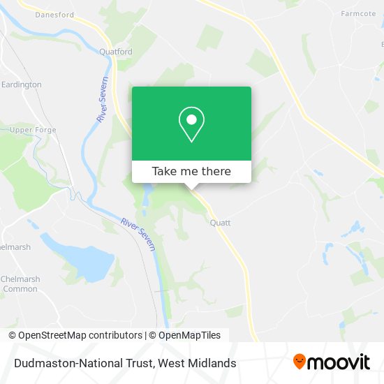 Dudmaston-National Trust map