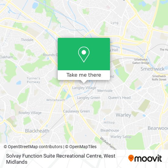 Solvay Function Suite Recreational Centre map