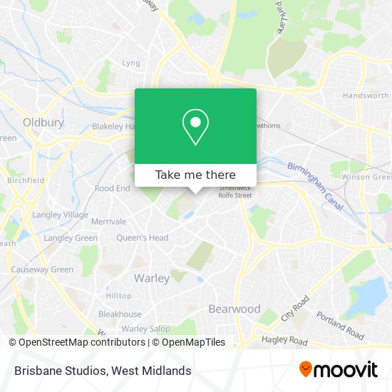 Brisbane Studios map