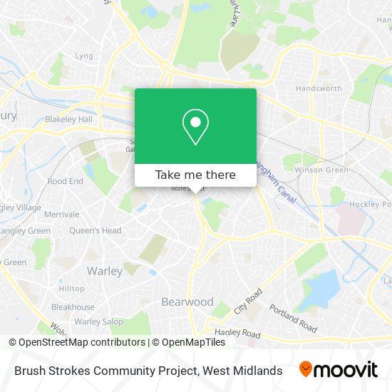 Brush Strokes Community Project map