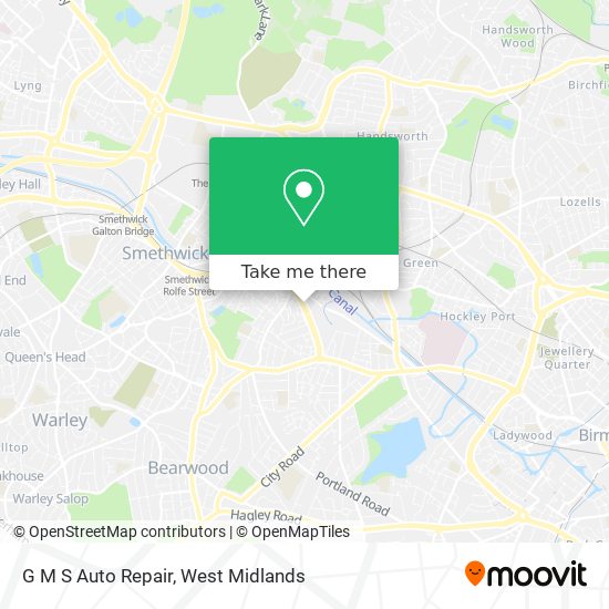 G M S Auto Repair map