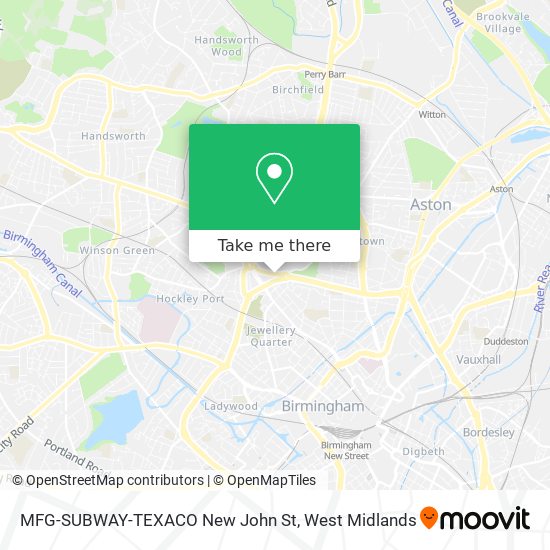 MFG-SUBWAY-TEXACO New John St map