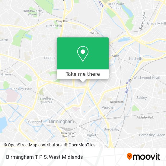 Birmingham T P S map