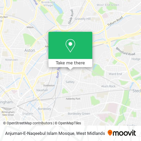 Anjuman-E-Naqeebul Islam Mosque map