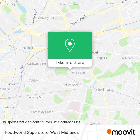 Foodworld Superstore map