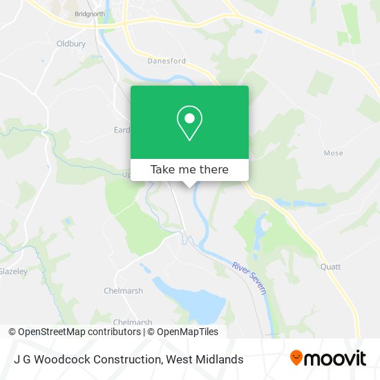 J G Woodcock Construction map