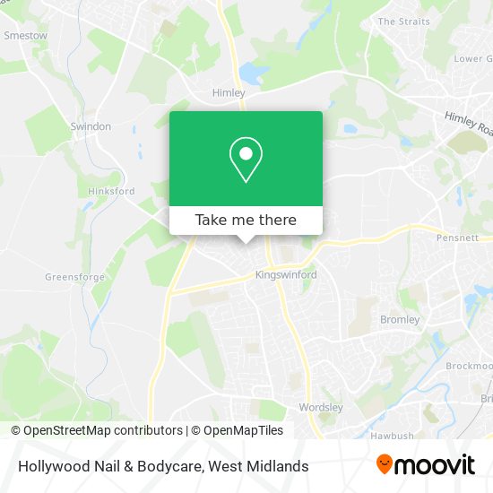 How to get to Hollywood Nail & Bodycare in Kingswinford North And ...