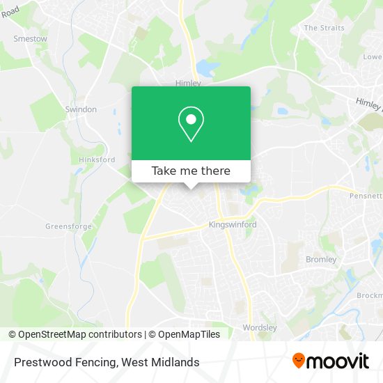 Prestwood Fencing map