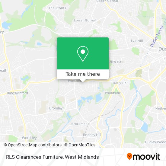 RLS Clearances Furniture map