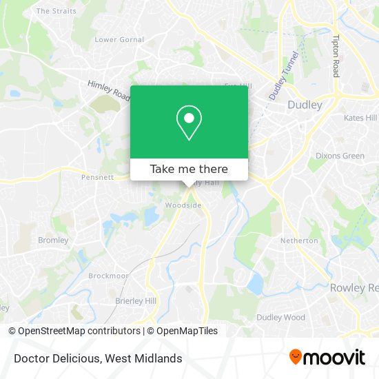 Doctor Delicious map