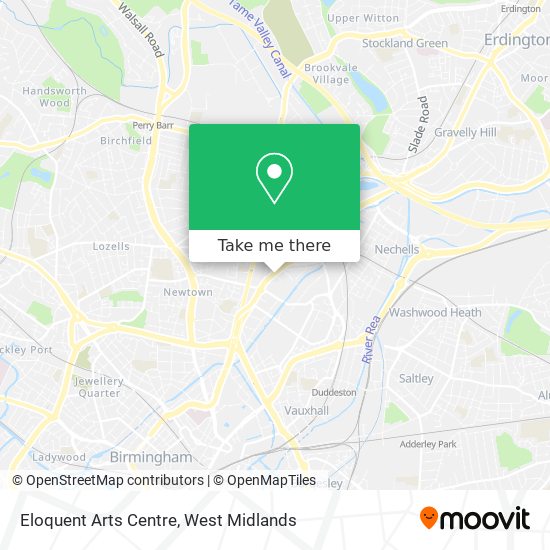 Eloquent Arts Centre map