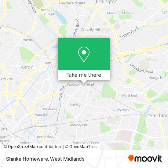 Shinka Homeware map