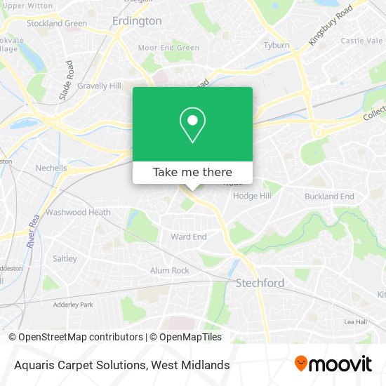 Aquaris Carpet Solutions map
