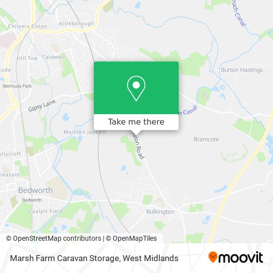 Marsh Farm Caravan Storage map
