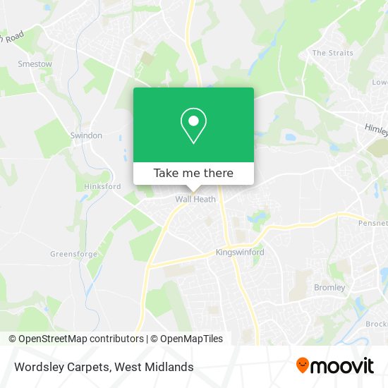 Wordsley Carpets map
