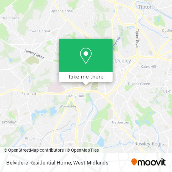 Belvidere Residential Home map