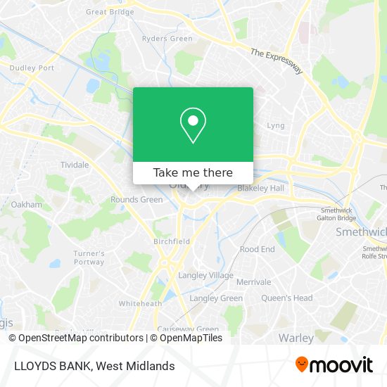 LLOYDS BANK map