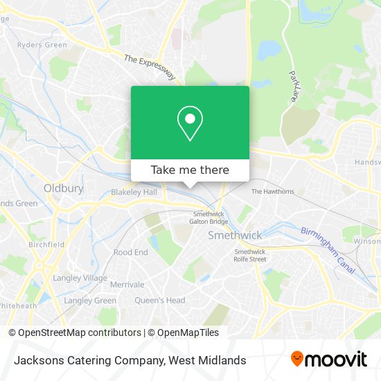 Jacksons Catering Company map