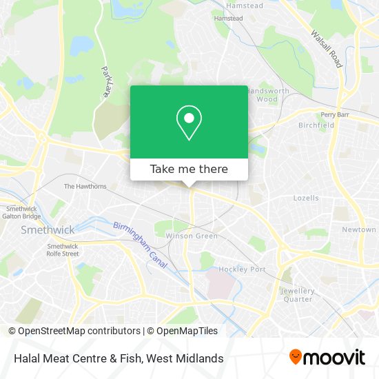 Halal Meat Centre & Fish map