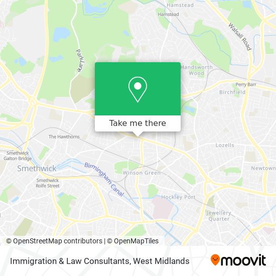 Immigration & Law Consultants map