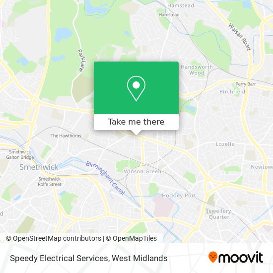 Speedy Electrical Services map