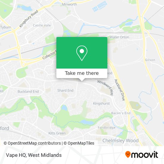 Vape HQ map