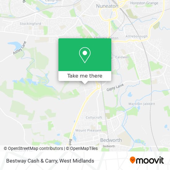 Bestway Cash & Carry map