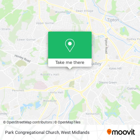 Park Congregational Church map