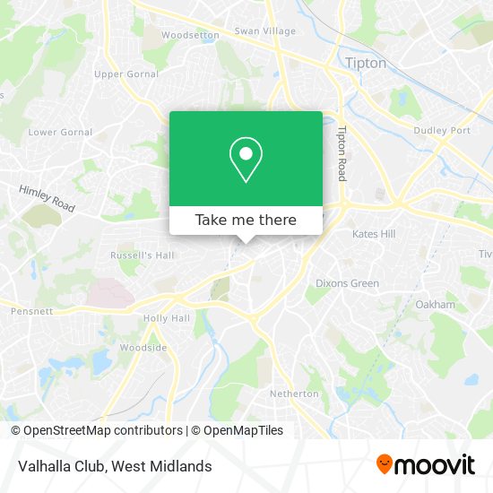 Valhalla Club map