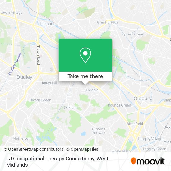 LJ Occupational Therapy Consultancy map