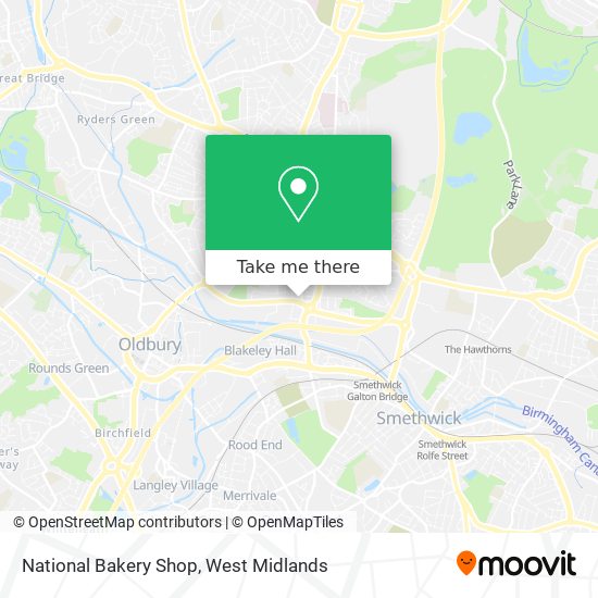 National Bakery Shop map