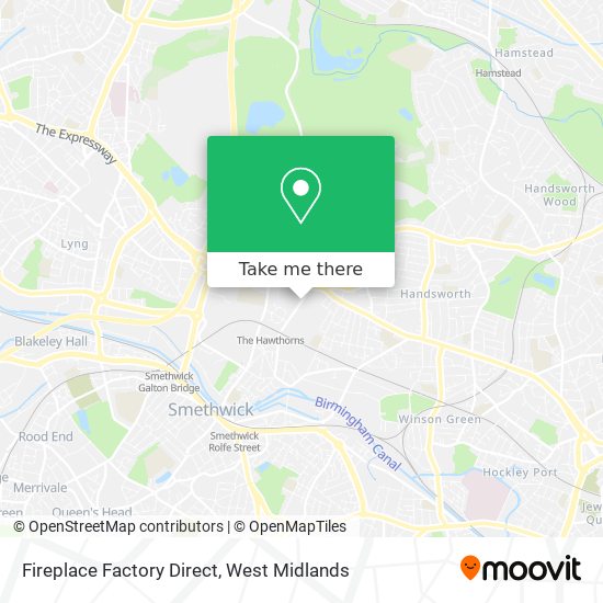 Fireplace Factory Direct map