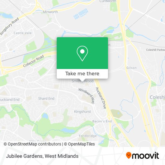 Jubilee Gardens map