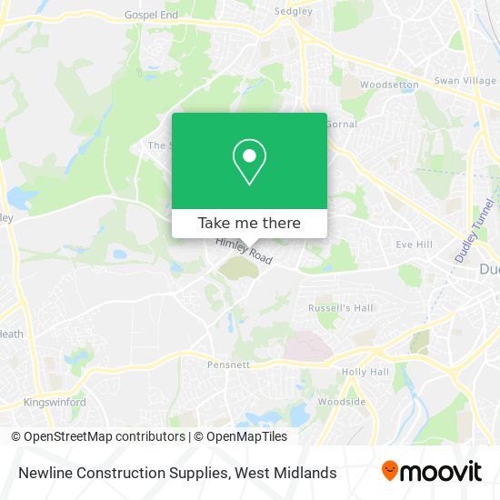 Newline Construction Supplies map