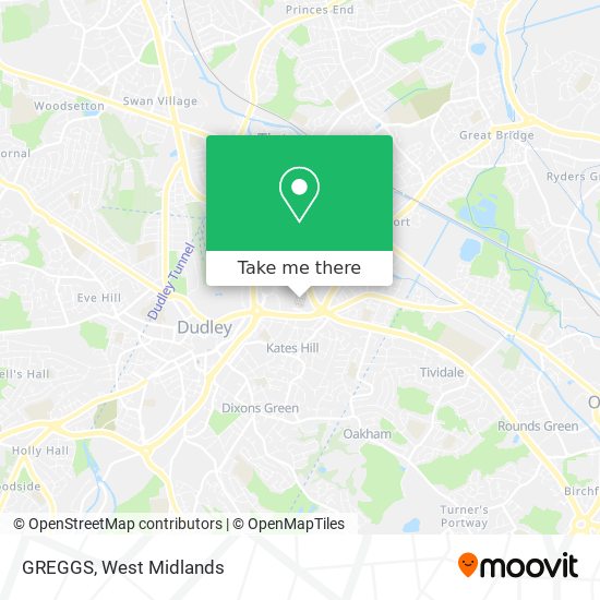 GREGGS map