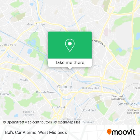Bal's Car Alarms map