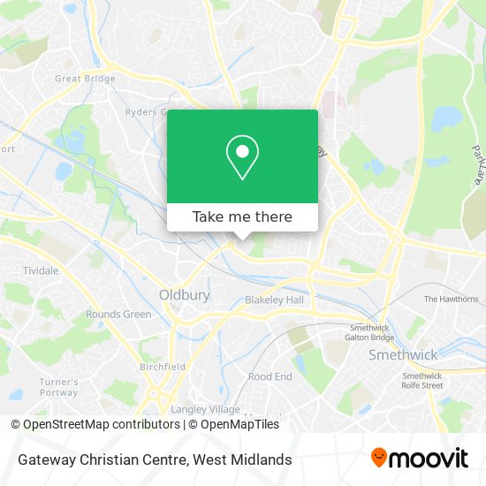 Gateway Christian Centre map