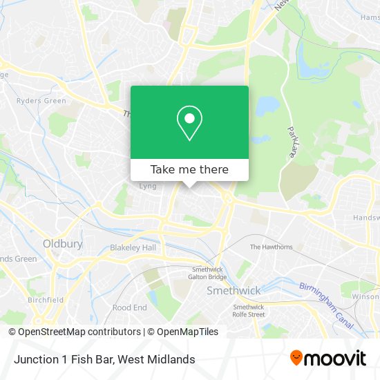 Junction 1 Fish Bar map