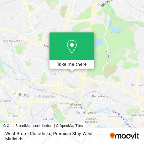 West Brom- Close links, Premium Stay map