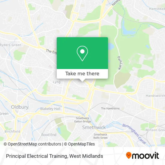 Principal Electrical Training map